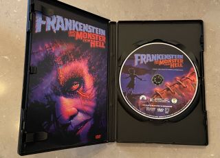 Frankenstein And The Monster From Hell DVD - Rare - Peter Cushing 3