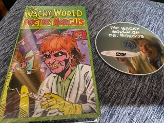 The Wacky World Of Dr.  Morgus The Magnificent Vhs Tape Rare Like Horror Host