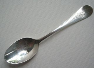 Antique American Sterling Silver Tea Spoon Wendell Manufacturing Co Chicago