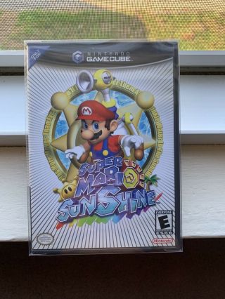 Mario Sunshine Not For Resale Rare - Cleaned/tested - Cib - Case