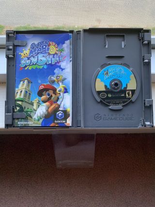 Mario Sunshine NOT FOR RESALE RARE - Cleaned/Tested - CIB - Case 2