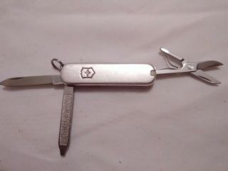 Victorinox Swiss Army Tiffany & Co.  Keychain Pocket Knife,  Small 3 Tool (rare)