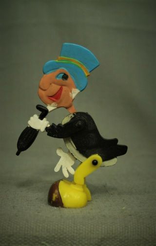 Rare Vintage Marx Toys Jiminy Cricket Walt Disney Pinocchio Figurine