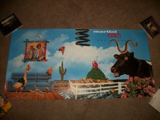 Rare 1988 Martini Ranch Holy Cow Record Store Promo Poster 18x36 Never Displayd