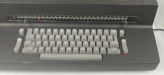 Vintage Black IBM Selectric II Correcting Electric Typewriter with Rare Cover 2