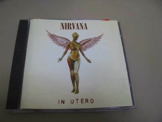 Nirvana In Utero Ultra Rare Israeli Israel Special Promo Cd