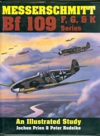 Schiffer - Wwii - Aviation - Luftwaffe - Me - Bf 109 - Design - Detail - Illustrated Study - Rare