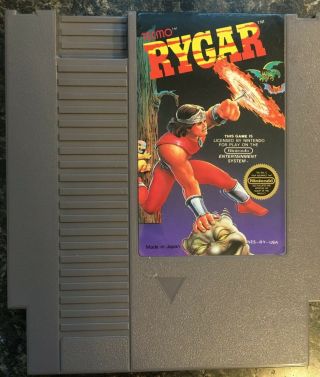 Rare Rygar (nes Nintendo Entertainment System).  Cartridge Only.  &