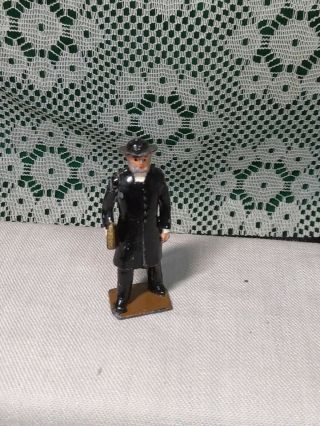 Vintage Rare Casulity Clergyman Led Toy Figure With Moveable Arm