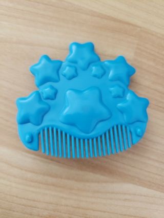 Vintage Sea Wees Comb Accessory Blue Stars For Taffeta And Baby Whirl Bubble.