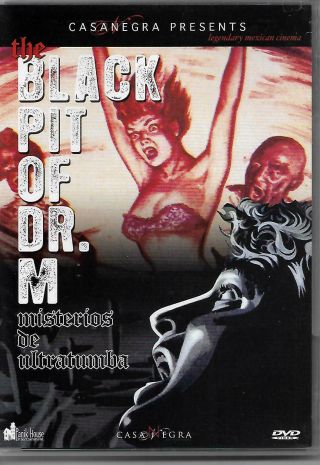 The Black Pit Of Dr.  M Rafael Bertrand Dvd Unrated Rare