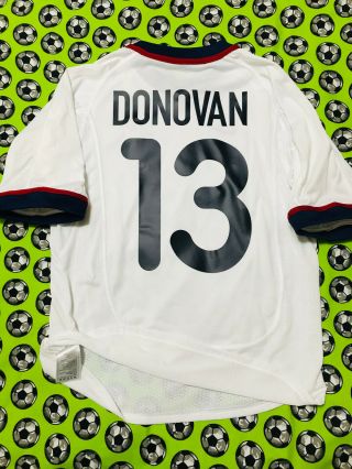 Very Rare Nike Usa United States Home Soccer Football Jersey 2000 Landon Donovan