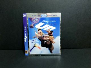 Up 3d Lenticular Blu - Ray Slipcover Only.  Oop Rare.  No Discs Or Case.  Pixar