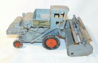 Rare Old Allis Chalmers Gleaner Combine Farm Toy By Ertl