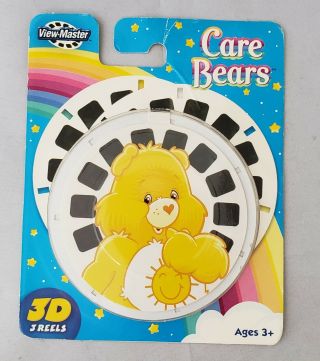 Rare The Care Bears Cartoon Tv Show View - Master Reels Pack Set Of 3