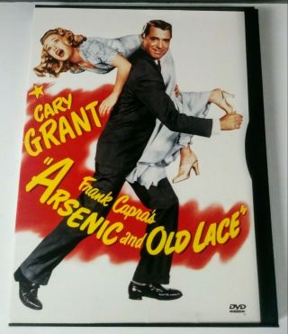 Arsenic And Old Lace (2000) Rare Oop Dvd Cary Grant 1944 Comedy Classic