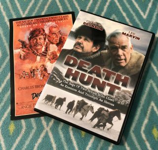 Death Hunt Dvd Charles Bronson Lee Marvin.  Rare• Oop.  Us Reg 1