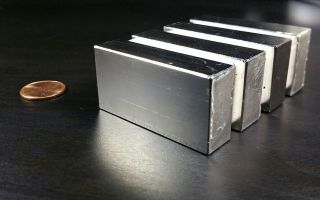 1 (One) Large Neodymium N52 Block Magnet Strong Rare Earth 2 