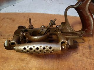 Antique Sargent 1080 Combination Plow Plane Wood Tool Rare Woodworking.  No Res