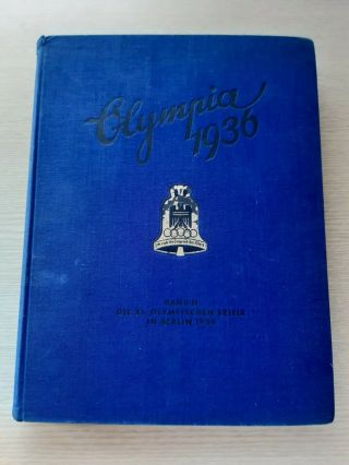 Olympia 1936.  Very Rare Illustrated Souvenir Of 1936 Olympic Games In Berlin.