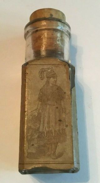 Antique Medicine Bottle Nez Perce Catarrh Snuff 3/4 Full