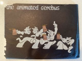 Animated Cerebus Portfolio Autographed Signed By Dave Sim The Aardvark - Rare