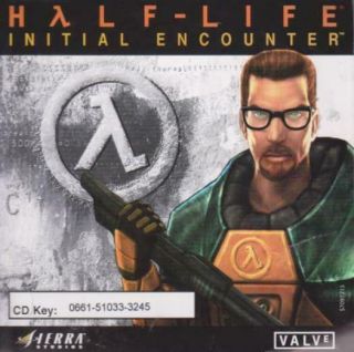 Half - Life Initial Encounter W/ Artwork Pc Cd First Person Shooter Game Rare Demo