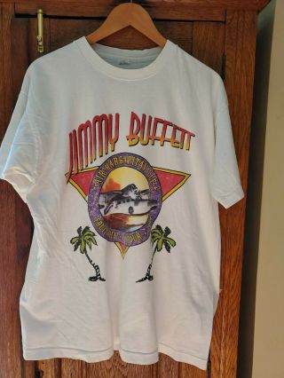 Rare Vintage 1994 Jimmy Buffett Fruitcakes On Tour Shirt Xl 2xl Margaritaville