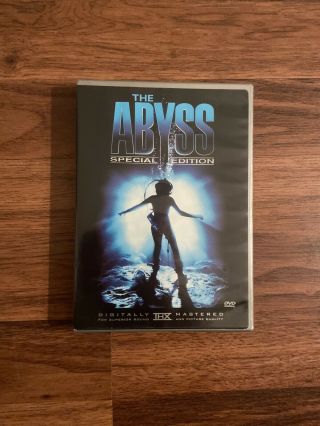 The Abyss (dvd,  2000,  2 - Disc Set,  Special Edition) W/ Inserts Rare James Cameron