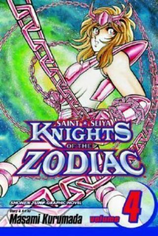 Knights Of The Zodiac Saint Seiya Vol 4 Masami Rare Oop Ac Manga Graphic Novel