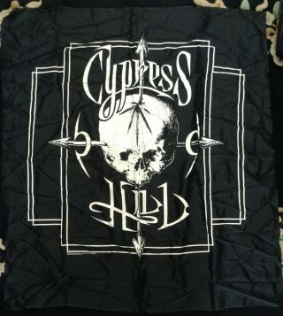 Vintage Flag / Wall Hanging Cypress Hill 1990s Rare Officially Licensed