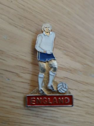 Rare Old Vintage 1970s England Badge Ridge Sports Ltd Football Pin Badge