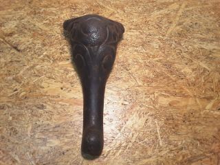 Antique Cast Iron Stove Leg For Coal Wood Burning Cook Stove Repair Replacement