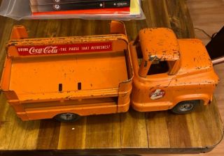 Rare Orange Buddy L Coke Coca Cola Truck