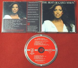 Carly Simon The Best Of West Germany Target Cd Rare 1press Audiophile 01 Matrix