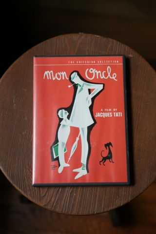 Mon Oncle Jacques Tati Criterion Dvd 111 Rare Oop First Printing 2001 1958 Hve