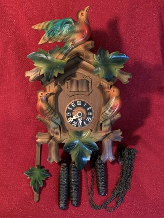 Antique Musical Schmeckenbecker German Black Forest Cuckoo Clock Repair Project