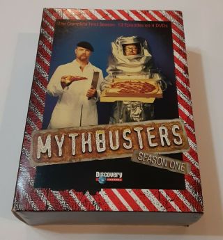 Mythbusters Season One 1 - Rare Oop 4 Disc Box Set - Like S&h?