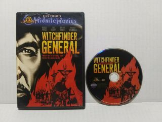 Witchfinder General (dvd,  2007,  Widescreen) Midnight Movies Rare Oop Htf
