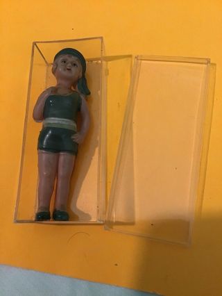 Vintage Japan Celluloid Doll Bathing Suit Bikini Toy Flapper Roaring 20’s Rare