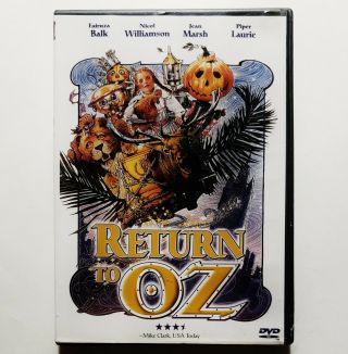 Return To Oz (dvd,  1999,  Collectors Edition) Rare & Oop W/ Inserts 1985 Disney