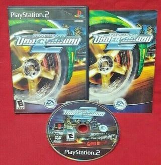 Need For Speed Underground 2 Racing Playstation 2 Ps2 Game Rare Complete Tested`