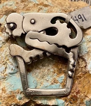 Important Rare William Spratling Taxco Handmade Sterling Monkey Key Chain Fob C