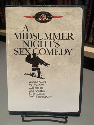 A Midsummer Nights Sex Comedy (dvd,  2001) Rare Oop Never Viewed Woody Allen