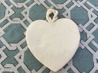 Rare Vintage Peanuts Snoopy in Love Hearts Ceramic heart 2