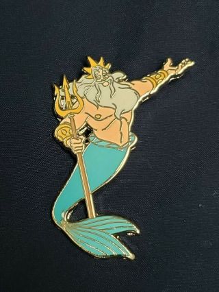Disney Princess Little Mermaid Pin King Triton Rare