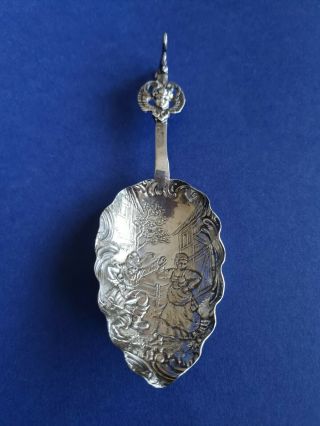 Antique Sterling Silver (dutch ?) Spoon 1901 Chester Berthold Muller