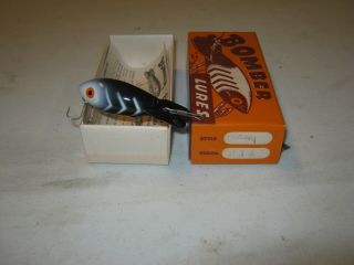 Vintage Bomber Fishing Lure In Transition Box & Papers Model 314