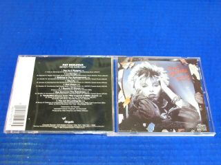 Pat Benatar - Seven The Hard Way - 1985 Rock Cd (rare Dadc Press)