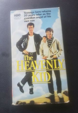 The Heavenly Kid (vhs) 1985 Lewis Smith Jane Kaczmarek Rare